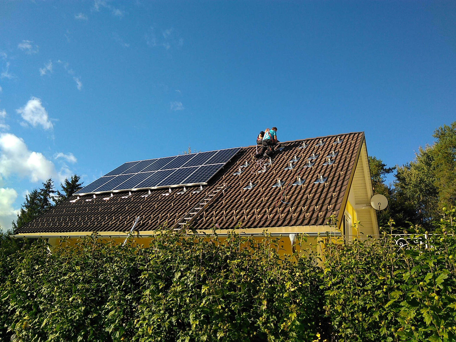 Photovoltaik-Kleinanlage von Elektrotechnik Schlögl